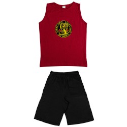 Παιδικο Σετ Αμανικο Με Βερμουδα Cobra Kai Παιδικο Σετ Αμανικο Με Βερμουδα Cobra Kai