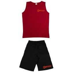 Παιδικο Σετ Αμανικο Με Βερμουδα Myathletic (Κοκκινο Logo) Παιδικο Σετ Αμανικο Με Βερμουδα Myathletic (Κοκκινο Logo)