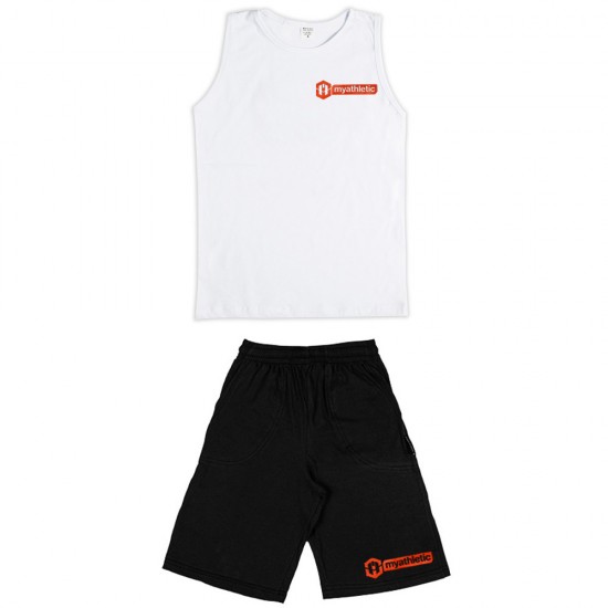 Παιδικο Σετ Αμανικο Με Βερμουδα Myathletic (Κοκκινο Logo) Παιδικο Σετ Αμανικο Με Βερμουδα Myathletic (Κοκκινο Logo)
