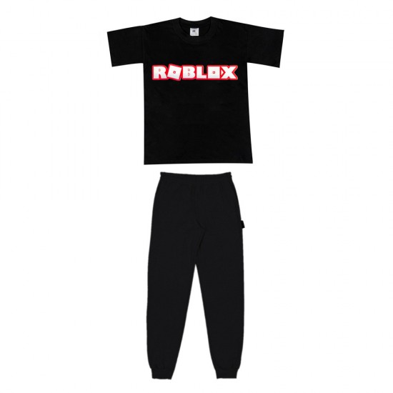 Παιδικο Σετ Κοντομανικο Με Φορμα Roblox Παιδικο Σετ Κοντομανικο Με Φορμα Roblox