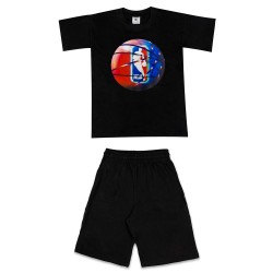 Παιδικο Σετ Κοντομανικο Με Βερμουδα Ball