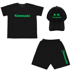 Καλοκαιρινο Ανδρικο Σετ Plus Size Kawasaki Καλοκαιρινο Ανδρικο Σετ Plus Size Kawasaki