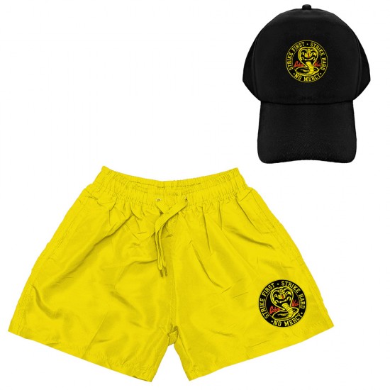 Παιδικo Μαγιο Και Καπελο Cobra Kai