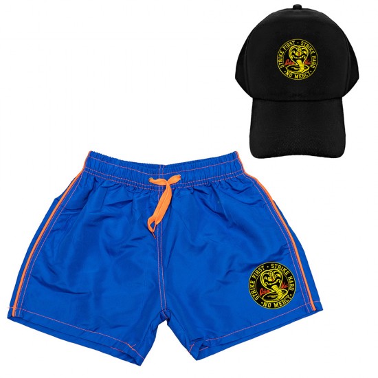 Παιδικo Μαγιο Με Ριγα Και Καπελο Cobra Kai