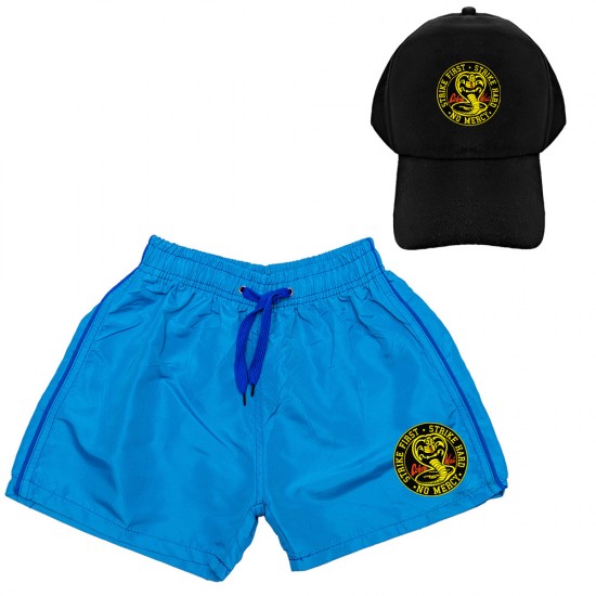 Παιδικo Μαγιο Με Ριγα Και Καπελο Cobra Kai