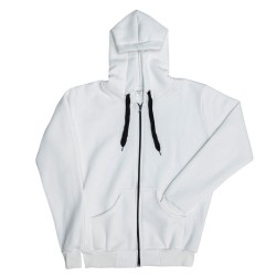 Ζακετα Τρικλωνη Unisex Λευκο (Χωρις Logo) Ζακετα Τρικλωνη Unisex Λευκο (Χωρις Logo)